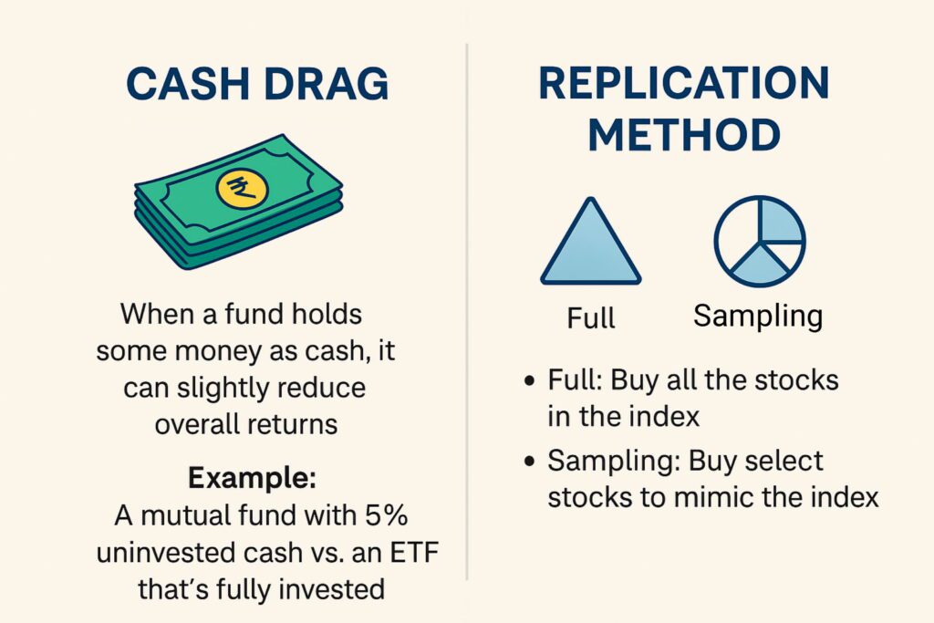 cash drag & replication method